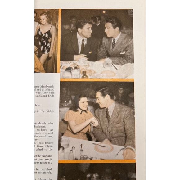1937 Photoplay Claudette Colbert Magazine Hollywood Jean Harlow Clark Gable - Picture 4 of 8
